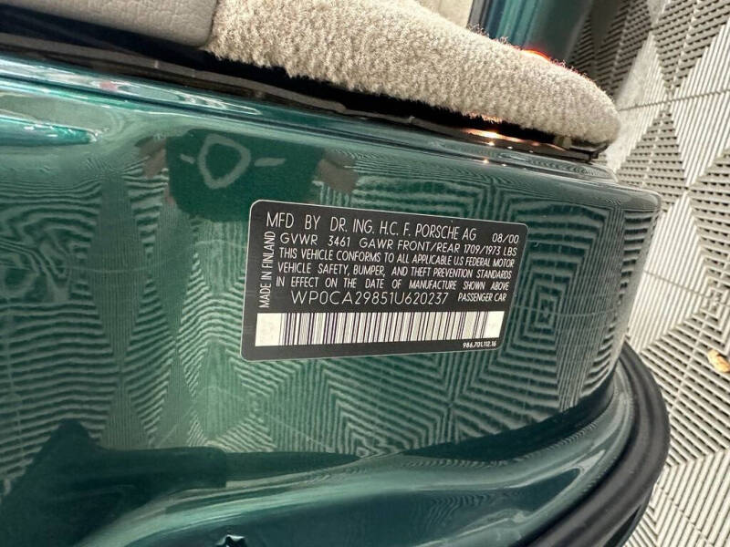 2001 Porsche Boxster