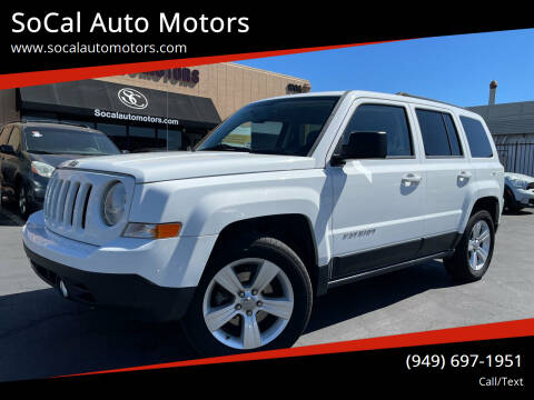 2012 Jeep Patriot for sale at SoCal Auto Motors in Costa Mesa CA