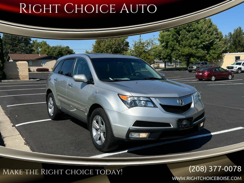 2013 Acura MDX for sale at Right Choice Auto in Boise ID