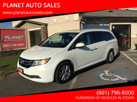 2015 Honda Odyssey for sale at PLANET AUTO SALES in Lindon UT