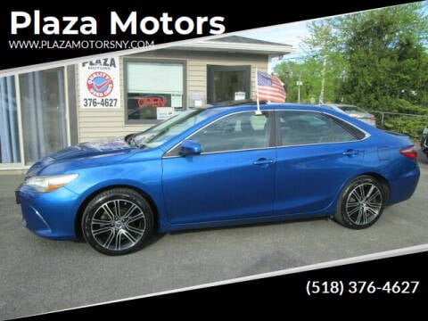 2016 Toyota Camry for sale at Plaza Motors in Rensselaer NY