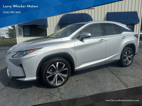 2019 Lexus RX 350 for sale at Larry Whicker Motors in Kernersville NC