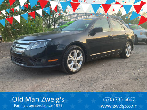 2012 Ford Fusion for sale at Old Man Zweig's in Plymouth PA