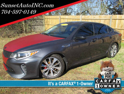2017 Kia Optima for sale at Sunset Auto in Charlotte NC