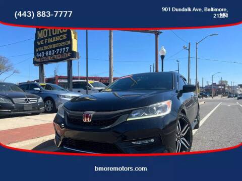 2017 Honda Accord for sale at Bmore Motors in Baltimore MD