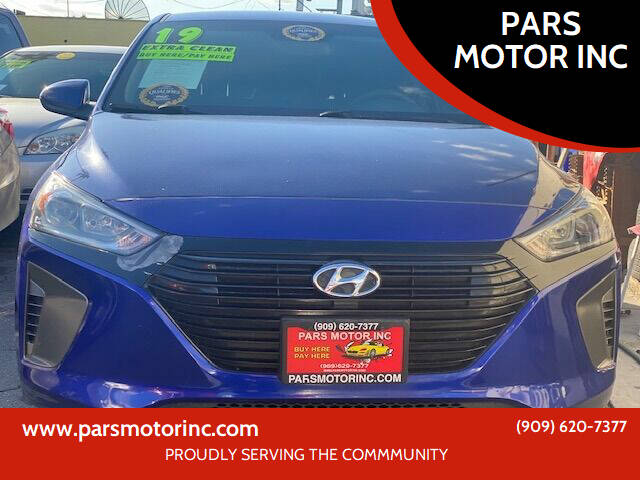 2019 Hyundai Ioniq Hybrid for sale at PARS MOTOR INC in Pomona CA