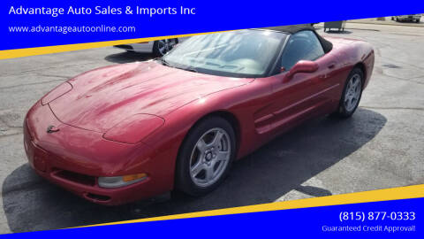 1999 Chevrolet Corvette for sale at Advantage Auto Sales & Imports Inc in Loves Park IL