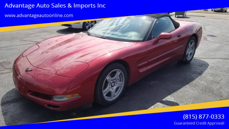 1999 Chevrolet Corvette for sale at Advantage Auto Sales & Imports Inc in Loves Park IL