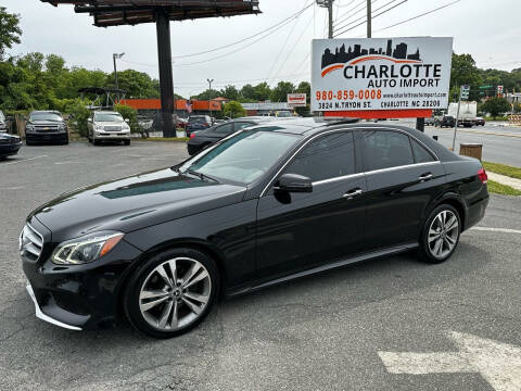 2014 Mercedes-Benz E-Class for sale at Charlotte Auto Import in Charlotte NC