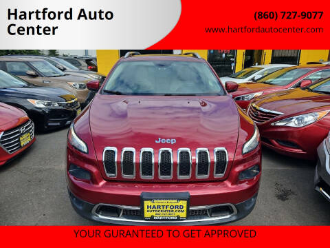 2017 Jeep Cherokee for sale at Hartford Auto Center in Hartford CT