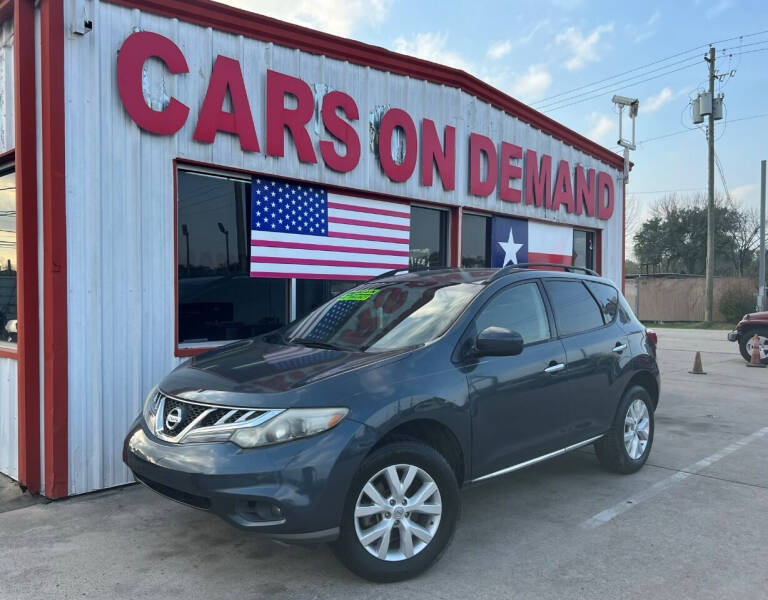 2013 Nissan Murano for sale at Cars On Demand 2 in Pasadena TX