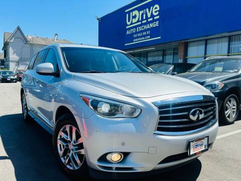 2013 Infiniti JX35 for sale at U Drive in Chesapeake VA