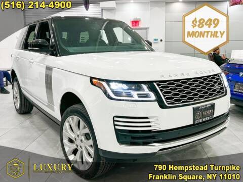 2021 Land Rover Range Rover for sale at LUXURY MOTOR CLUB in Franklin Square NY