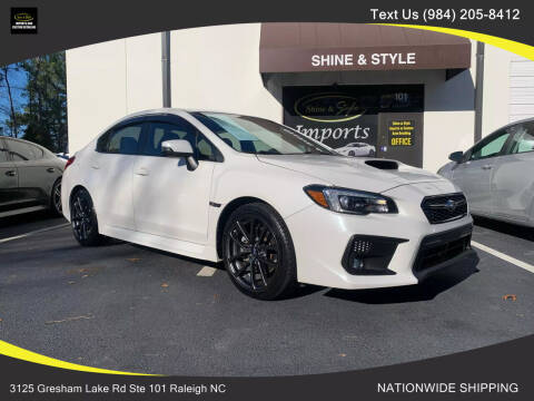 2019 Subaru WRX for sale at Shine & Style Imports in Raleigh NC