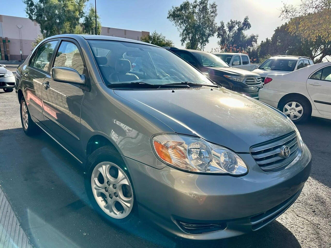 2003 Toyota Corolla for sale at HUDSONS AUTOS in Gilbert, AZ