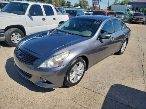 2011 Infiniti G25 Sedan for sale at DANNY AUTO SALES in Dallas TX