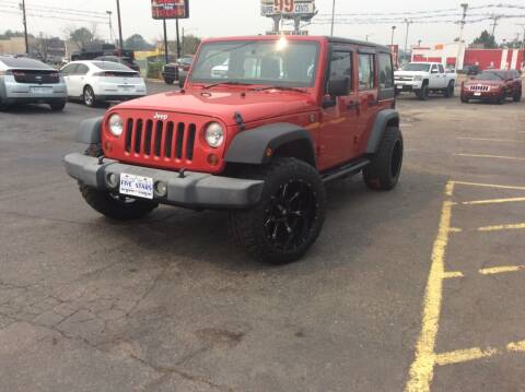 2011 Jeep Wrangler Unlimited for sale at Five Stars Auto Sales in Denver CO