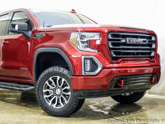 Used 2021 GMC Sierra 1500 AT4 with VIN 3GTP9EEL8MG381103 for sale in Tinley Park, IL