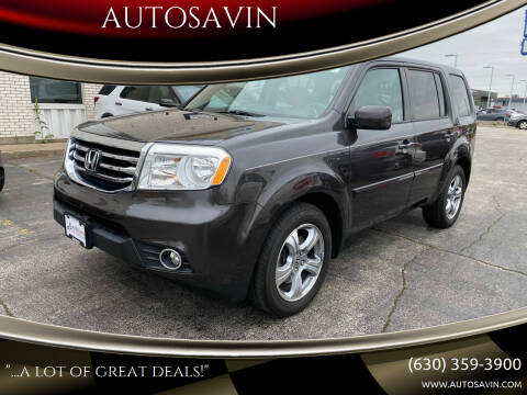 2014 Honda Pilot for sale at AUTOSAVIN in Villa Park IL