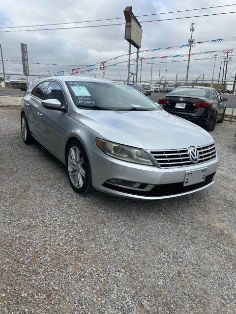 2013 Volkswagen CC for sale at COOK MOTOR CO LLC in Wichita Falls, TX