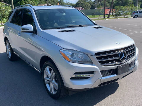 2015 Mercedes-Benz M-Class for sale at Consumer Auto Credit in Tampa FL