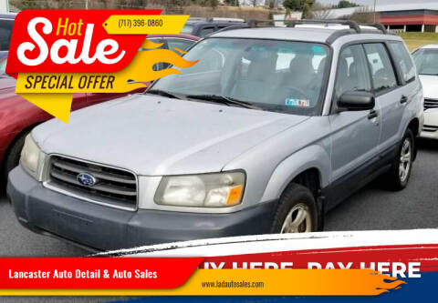 2005 Subaru Forester for sale at Lancaster Auto Detail & Auto Sales in Lancaster PA