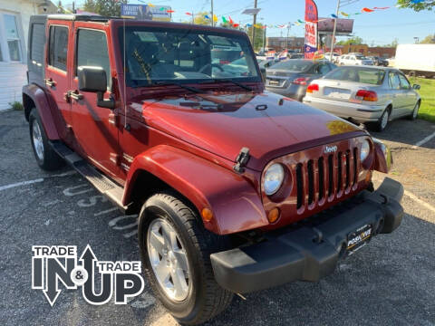 2008 Jeep Wrangler Unlimited for sale at Positive autos in Paterson NJ