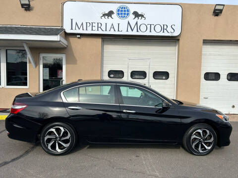 2017 Honda Accord for sale at Imperial Motors in Plainville CT