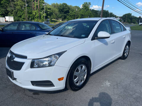 2014 Chevrolet Cruze for sale at Prime Dealz Auto in Winchester VA