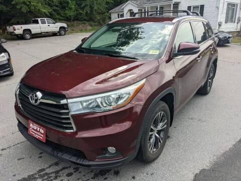 2016 Toyota Highlander for sale at AUTO CONNECTION LLC in Springfield VT