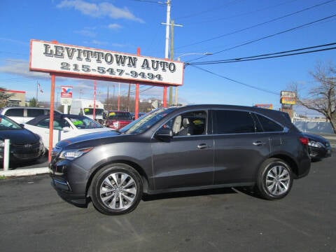 2016 Acura MDX for sale at Levittown Auto in Levittown PA