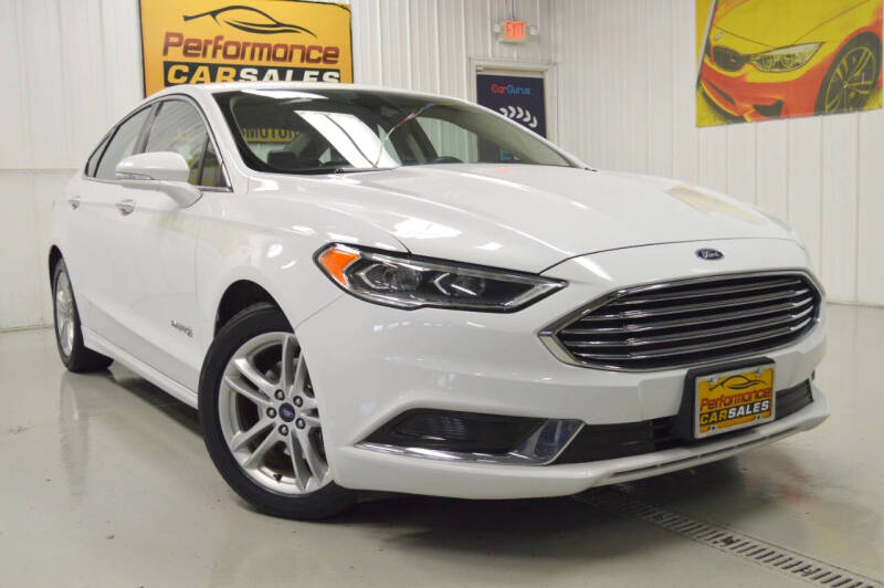 2018 Ford Fusion Hybrid SE