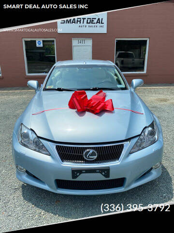 2010 Lexus IS 250C for sale at SMART DEAL AUTO SALES INC in Graham NC