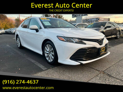 2019 Toyota Camry for sale at Everest Auto Center in Sacramento CA