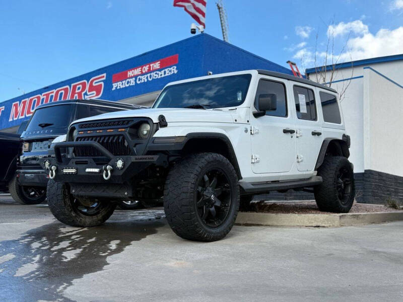 2019 Jeep Wrangler Unlimited for sale at Discount Motors in Pueblo CO