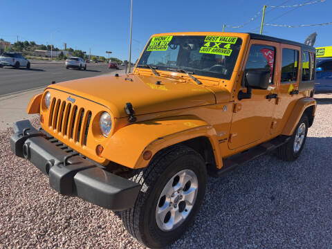 2013 Jeep Wrangler Unlimited for sale at 1st Quality Motors LLC in Gallup NM