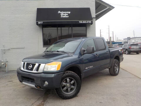 2014 Nissan Titan for sale at FAIRWAY AUTO SALES, INC. in Melrose Park IL