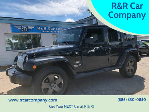 2009 Jeep Wrangler Unlimited for sale at R&R Car Company in Mount Clemens MI