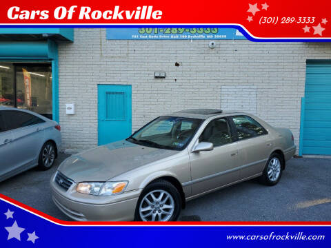 2000 Toyota Camry for sale at Cars Of Rockville in Rockville MD