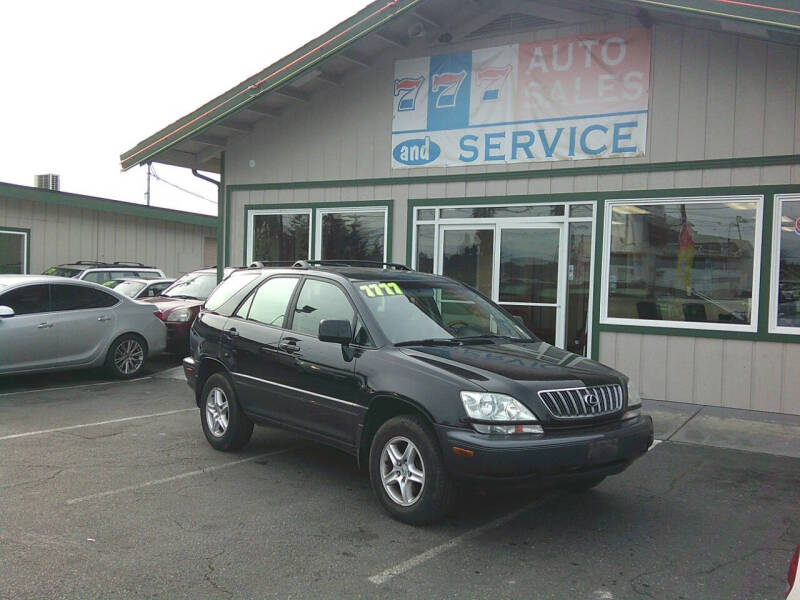 2001 Lexus RX 300 for sale at 777 Auto Sales and Service in Tacoma WA