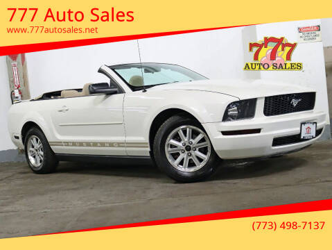2008 Ford Mustang for sale at 777 Auto Sales in Bedford Park IL