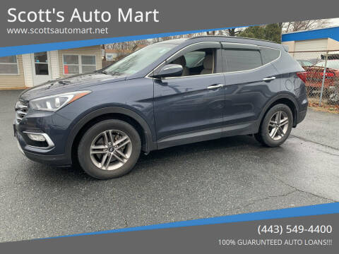 2018 Hyundai Santa Fe Sport for sale at Scott's Auto Mart in Dundalk MD