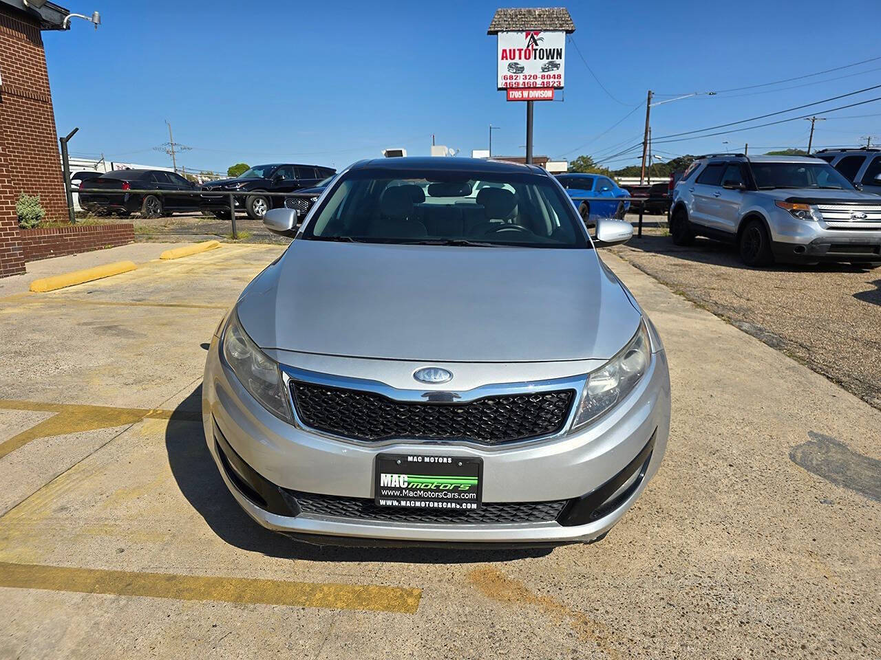 2013 Kia Optima for sale at Mac Motors in Arlington, TX