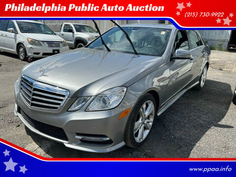 2012 Mercedes-Benz E-Class for sale at Philadelphia Public Auto Auction in Philadelphia PA
