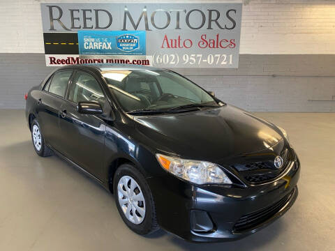 2013 Toyota Corolla for sale at REED MOTORS LLC in Phoenix AZ