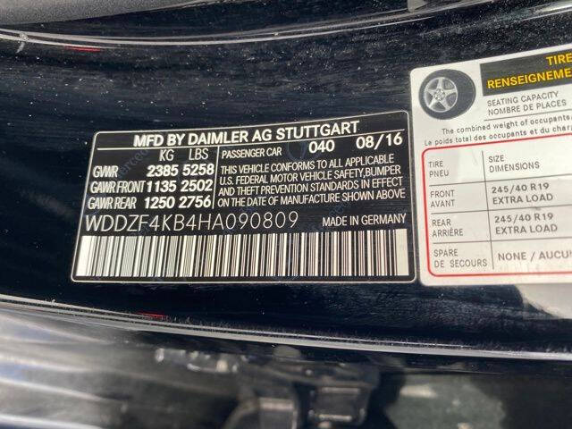 2017 Mercedes-Benz E-Class E 300 4MATIC