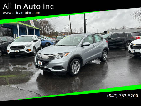 2020 Honda HR-V for sale at All In Auto Inc in Palatine IL