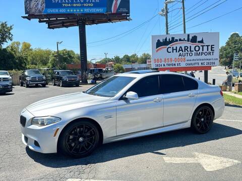 2012 BMW 5 Series for sale at Charlotte Auto Import in Charlotte NC