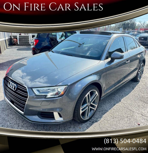 2018 Audi A3 for sale at On Fire Car Sales in Tampa FL