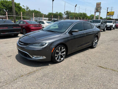 2015 Chrysler 200 for sale at KING AUTO SALES  II in Detroit MI